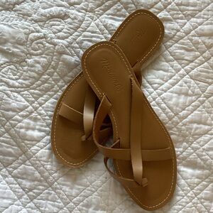 Madewell Brown Strappy Sandals